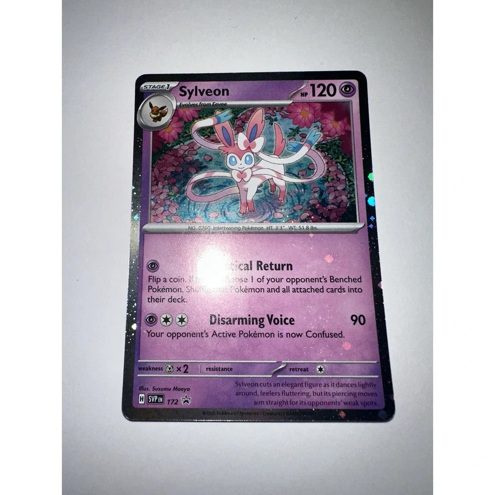 Sylveon 172 FART SWIRL 🌀 Cosmos Holo‎ Sv: Scarlet & Violet Promo Cards Holo NM